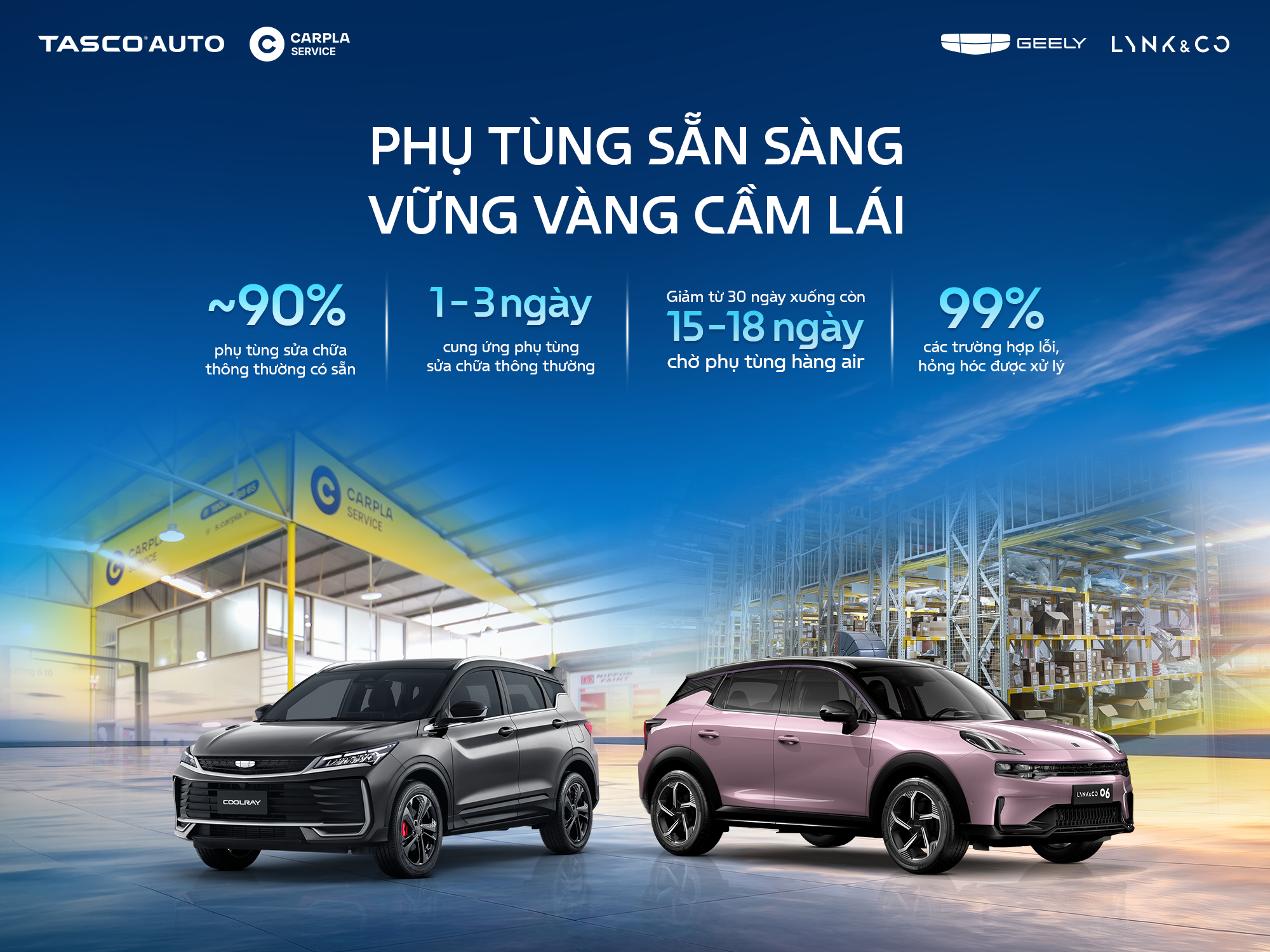 ‏Geely Việt Nam cải thiện hậu mãi, rút ngắn thời gian chờ phụ tùng‏ - Ảnh 2.