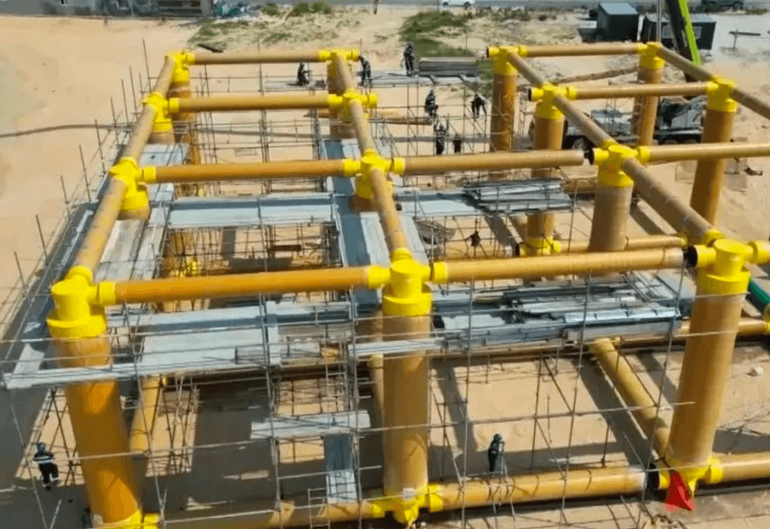 Chưa từng có trên thế giới: Dùng tre thay thép dựng nhà máy điện 100 kW giữa biển, chịu được nước mặn và tia UV - Ảnh 1.