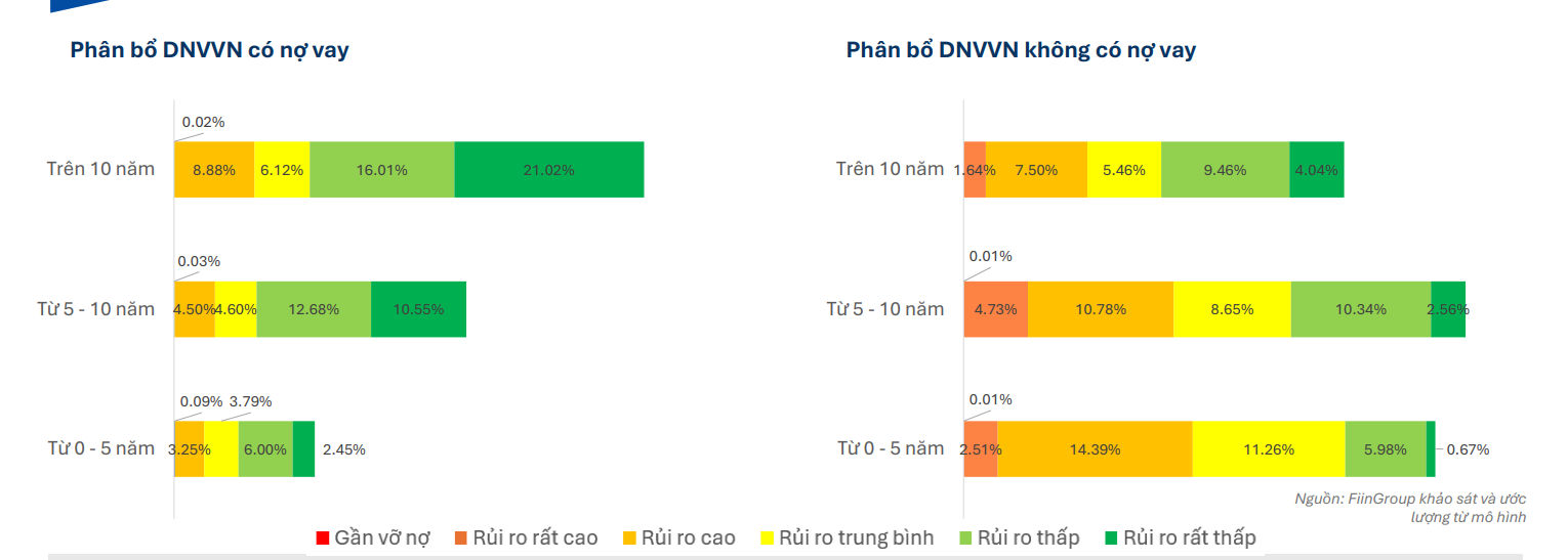 FiinGroup: Nhiều doanh nghiệp SME có thời gian hoạt động dài trên 5 năm, rủi ro ở mức trung bình và thấp nhưng chưa tiếp cận vốn vay - Ảnh 2.