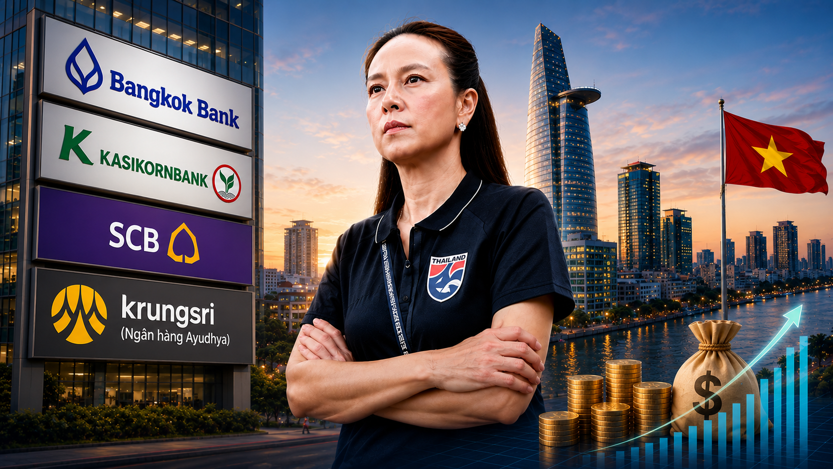 Từ Sabeco, Big C đến ngân hàng: Không chỉ gia tộc Madam Pang, 4/5 nhà băng lớn nhất Thái Lan đã vào Việt Nam - Người Thái đang tính gì trong cuộc chơi tỷ đô? - Ảnh 1.