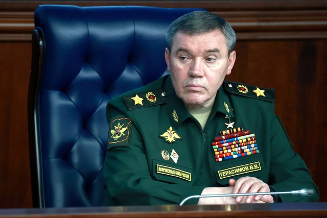 Đại Tướng Gerasimov vừa tới 