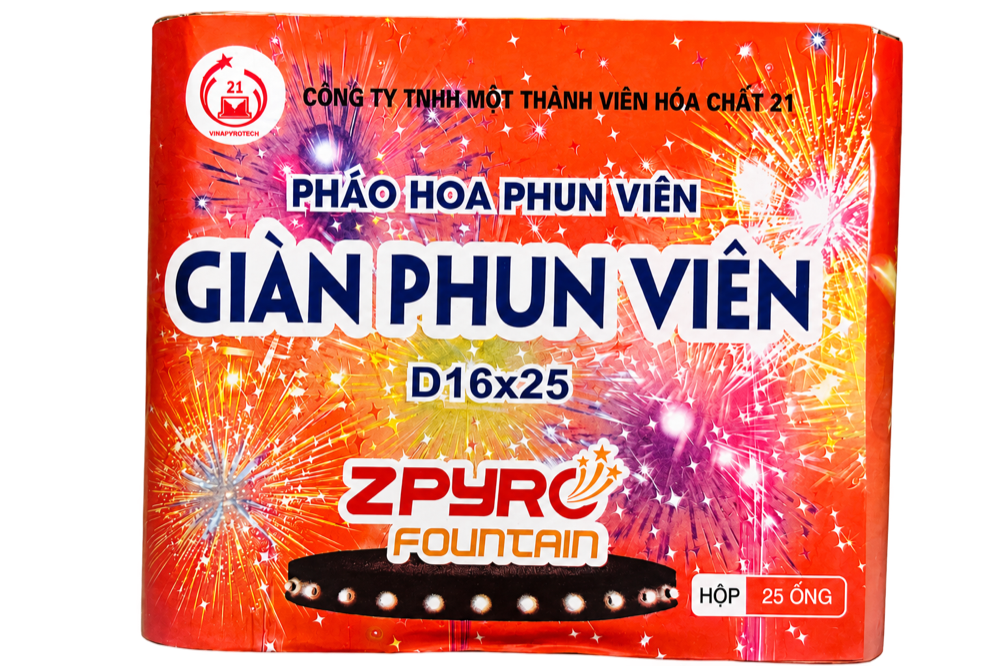Giàn phun viên Z121