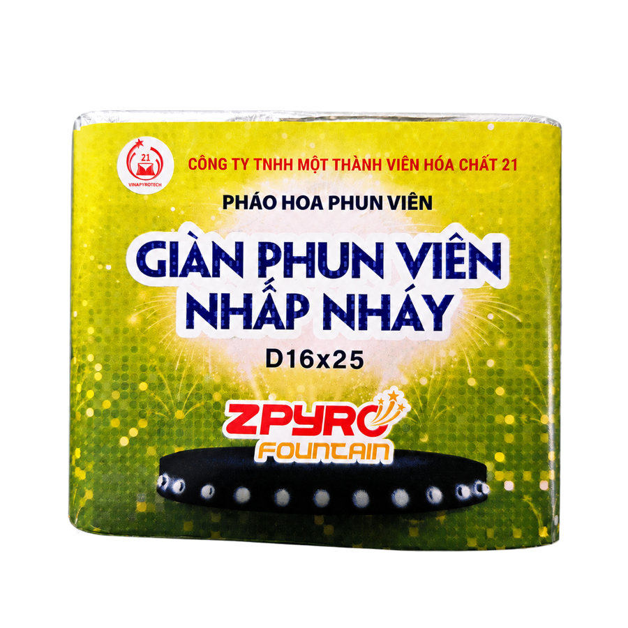 Giàn phun viên nhấp nháy Z121