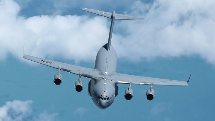 C-17 Mỹ bất ngờ xuất hiện tại Moskva, hé lộ chuyến đi đặc biệt- Ảnh 1.