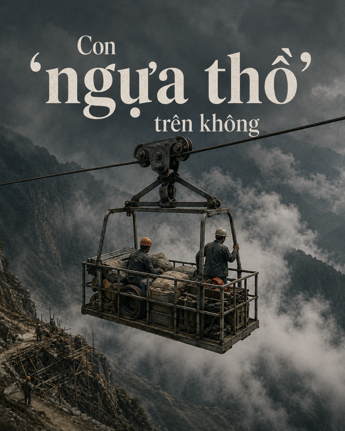 Những bức ảnh chưa từng thấy về cáp treo Fansipan 10 năm trước: Đằng sau 15 phút lên nóc nhà Đông Dương - Ảnh 23.