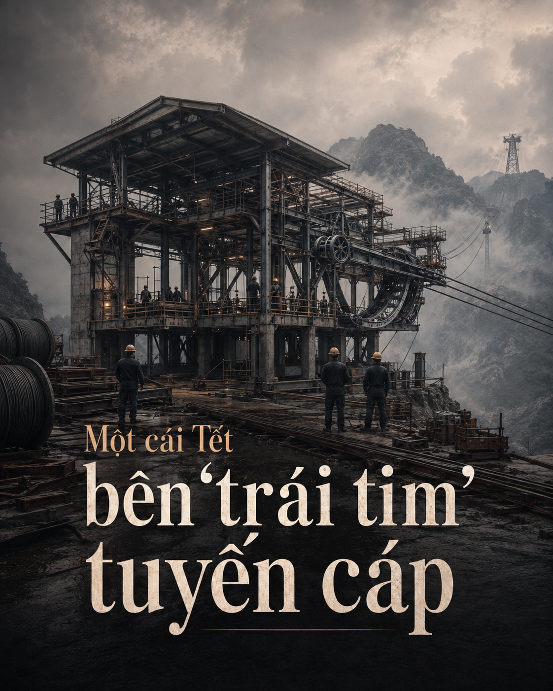 Những bức ảnh chưa từng thấy về cáp treo Fansipan 10 năm trước: Đằng sau 15 phút lên nóc nhà Đông Dương - Ảnh 41.
