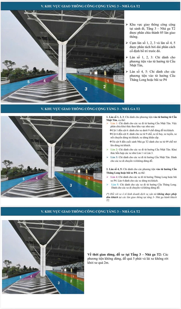 Chi tiết PHÂN LUỒNG GIAO THÔNG tại Sân bay Nội Bài từ 3/8- Ảnh 4.