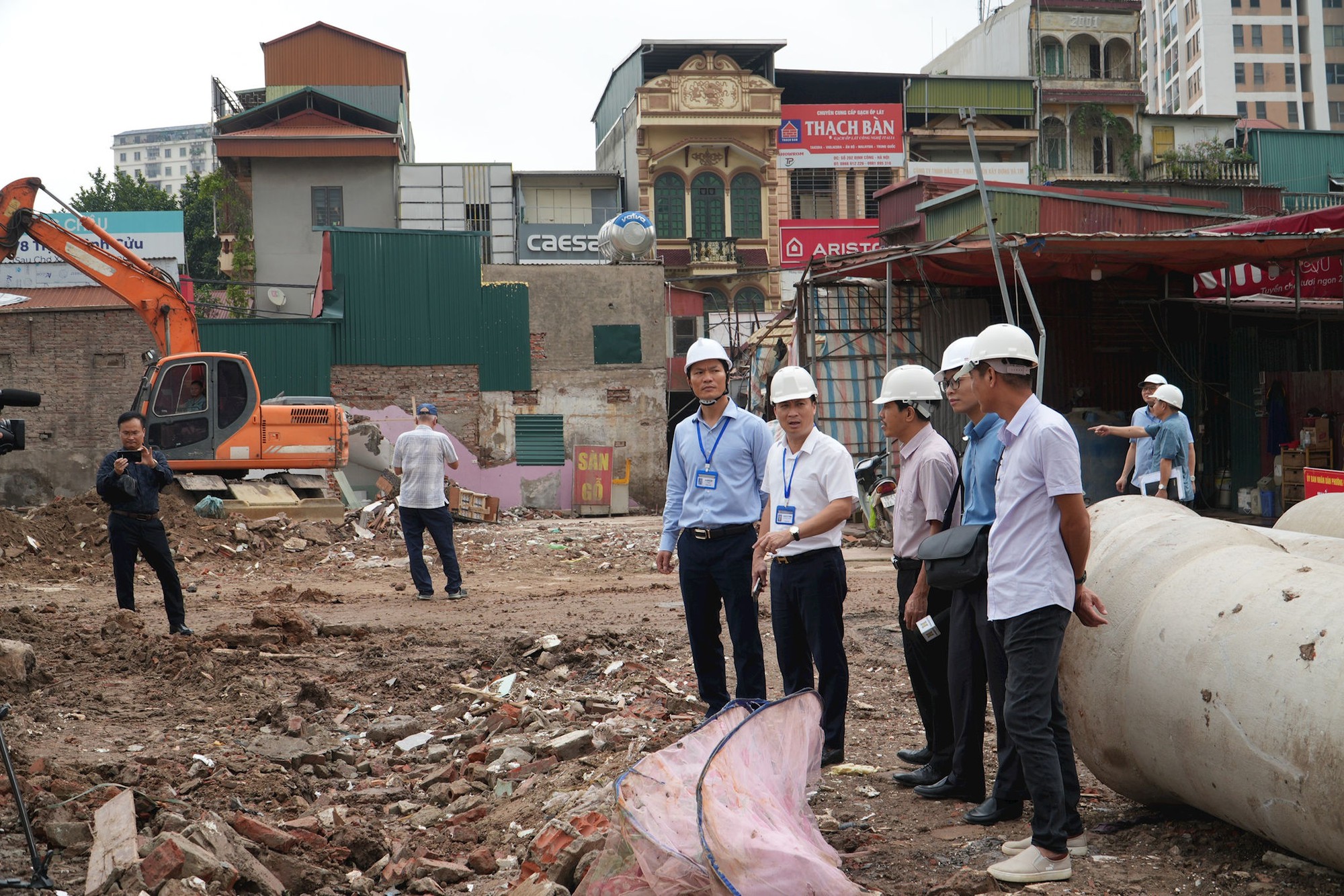 Thông tuyến đường Nguyễn Cảnh Dị kéo dài trước 30-9: Mệnh lệnh không thể lùi!- Ảnh 2.