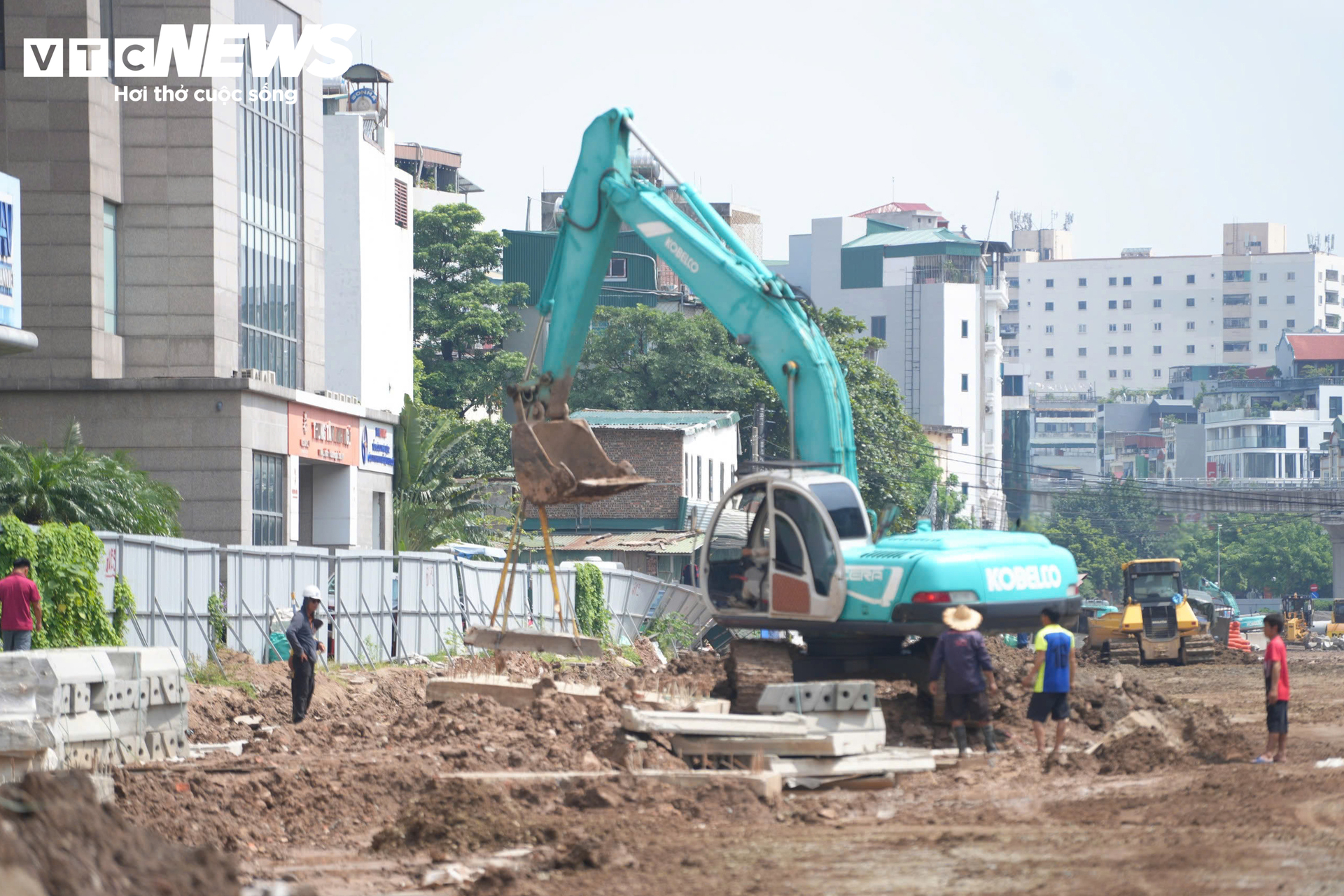 Hơn 1km Vành đai 2,5 qua Cầu Giấy lộ diện, hướng đến thông xe dịp 10/10- Ảnh 8.