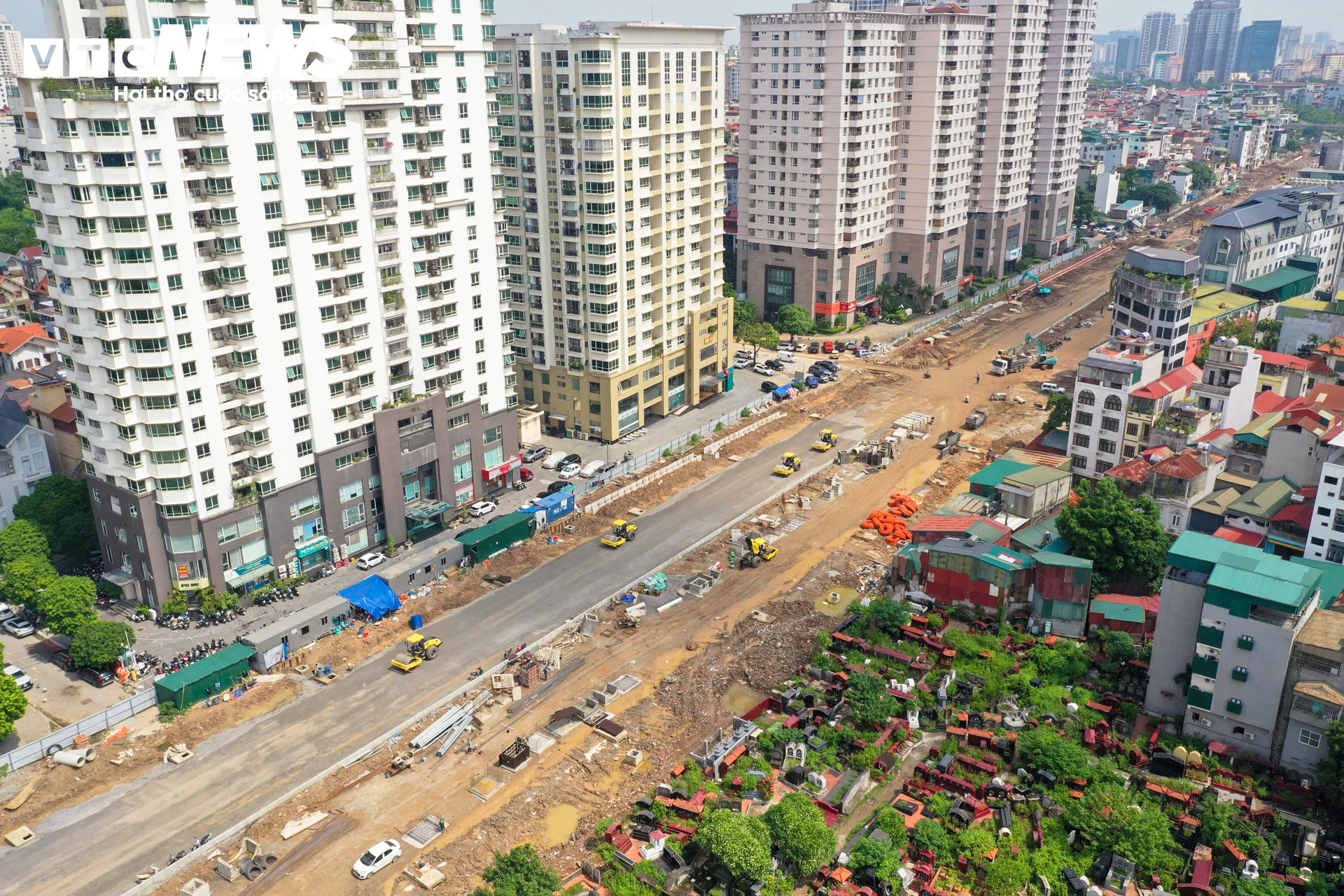 Hơn 1km Vành đai 2,5 qua Cầu Giấy lộ diện, hướng đến thông xe dịp 10/10- Ảnh 5.