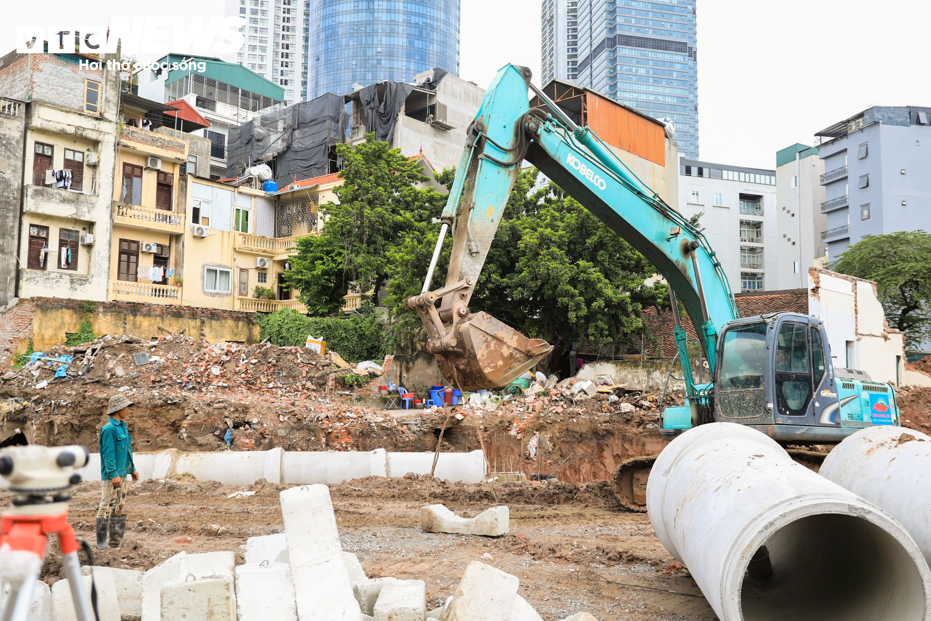 Hơn 1km Vành đai 2,5 qua Cầu Giấy lộ diện, hướng đến thông xe dịp 10/10- Ảnh 6.