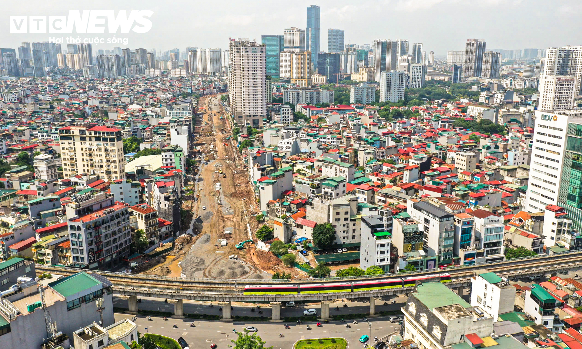 Hơn 1km Vành đai 2,5 qua Cầu Giấy lộ diện, hướng đến thông xe dịp 10/10- Ảnh 12.