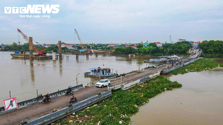 Diện mạo cây cầu vượt sông gần 600 tỷ đồng dần thành hình tại Ninh Bình- Ảnh 4.