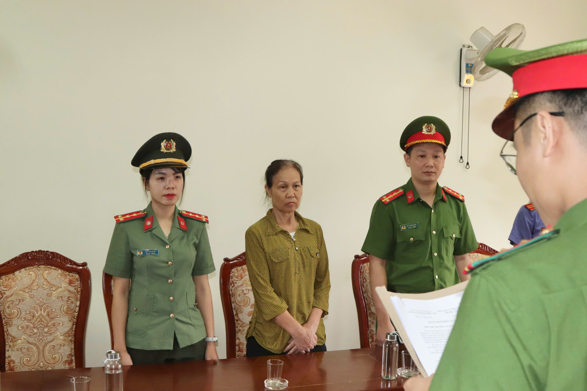 Khám xét chỗ ở, khởi tố mẹ chồng chủ hộ kinh doanh Hà Thị Đoài- Ảnh 2.