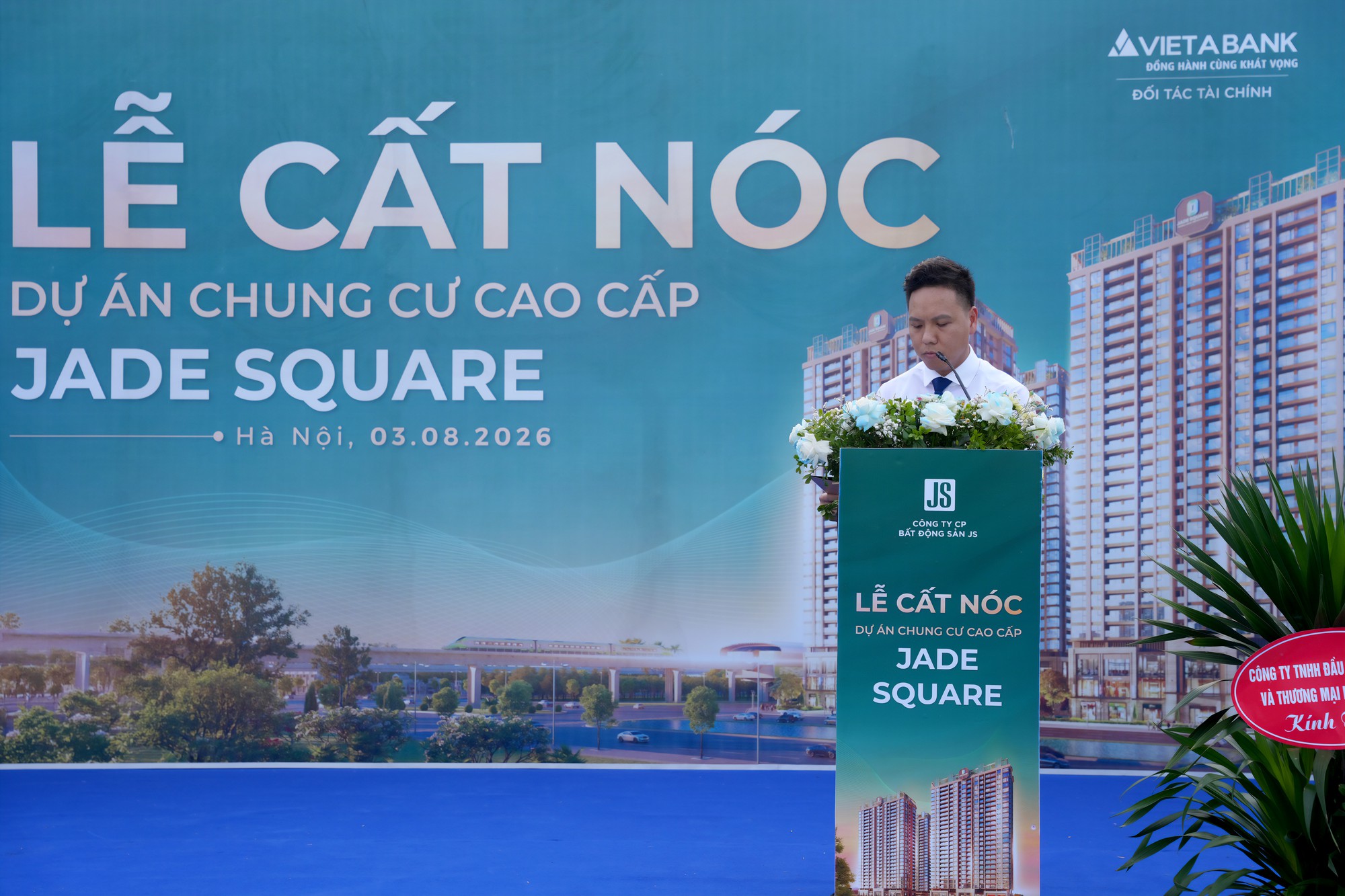 Jade Square cất nóc sau hơn 8 tháng thi công, dự kiến bàn giao từ quý III/2027 - Ảnh 3.