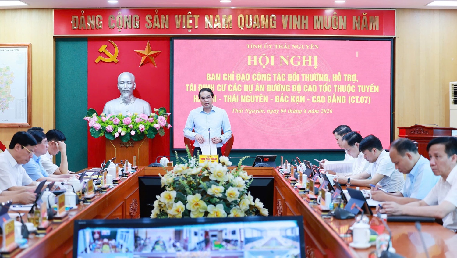 Hai dự án đường bộ cao tốc thuộc tuyến Hà Nội - Thái Nguyên - Bắc Kạn - Cao Bằng (CT.07) đang được triển khai ra sao? - Ảnh 1.