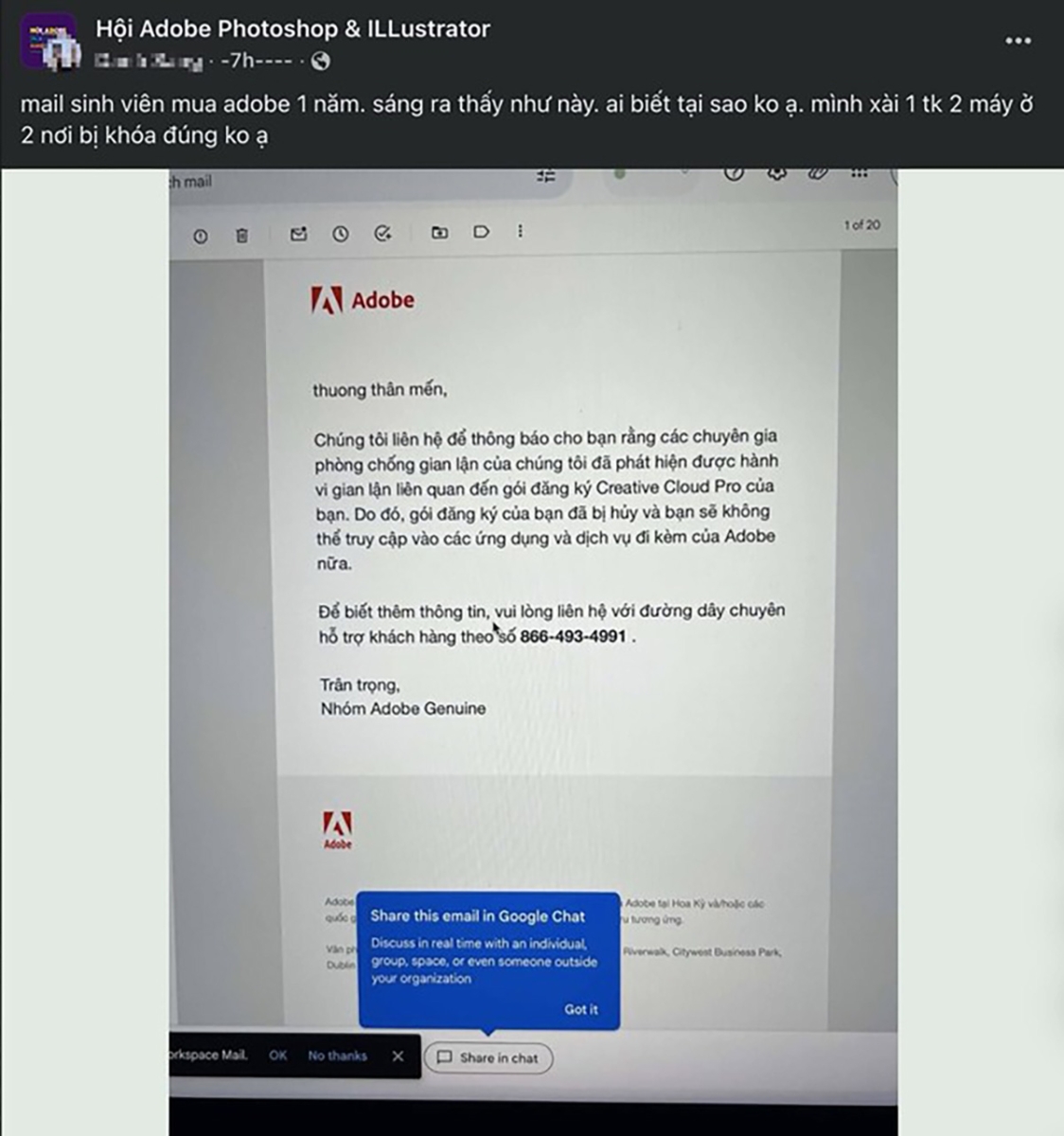 Cảnh báo tình trạng mua phần mềm Adobe giá rẻ khiến doanh nghiệp 'mất trắng' dữ liệu- Ảnh 1.