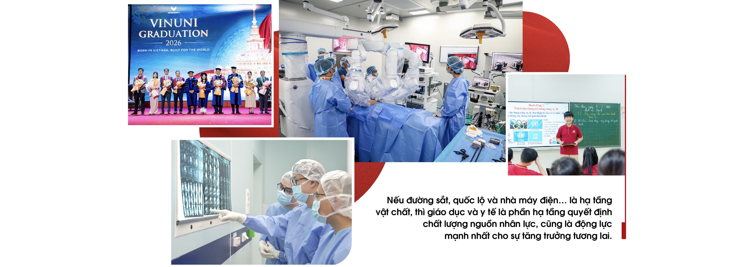 Giáo dục, y tế và văn hóa trong hệ sinh thái Vingroup