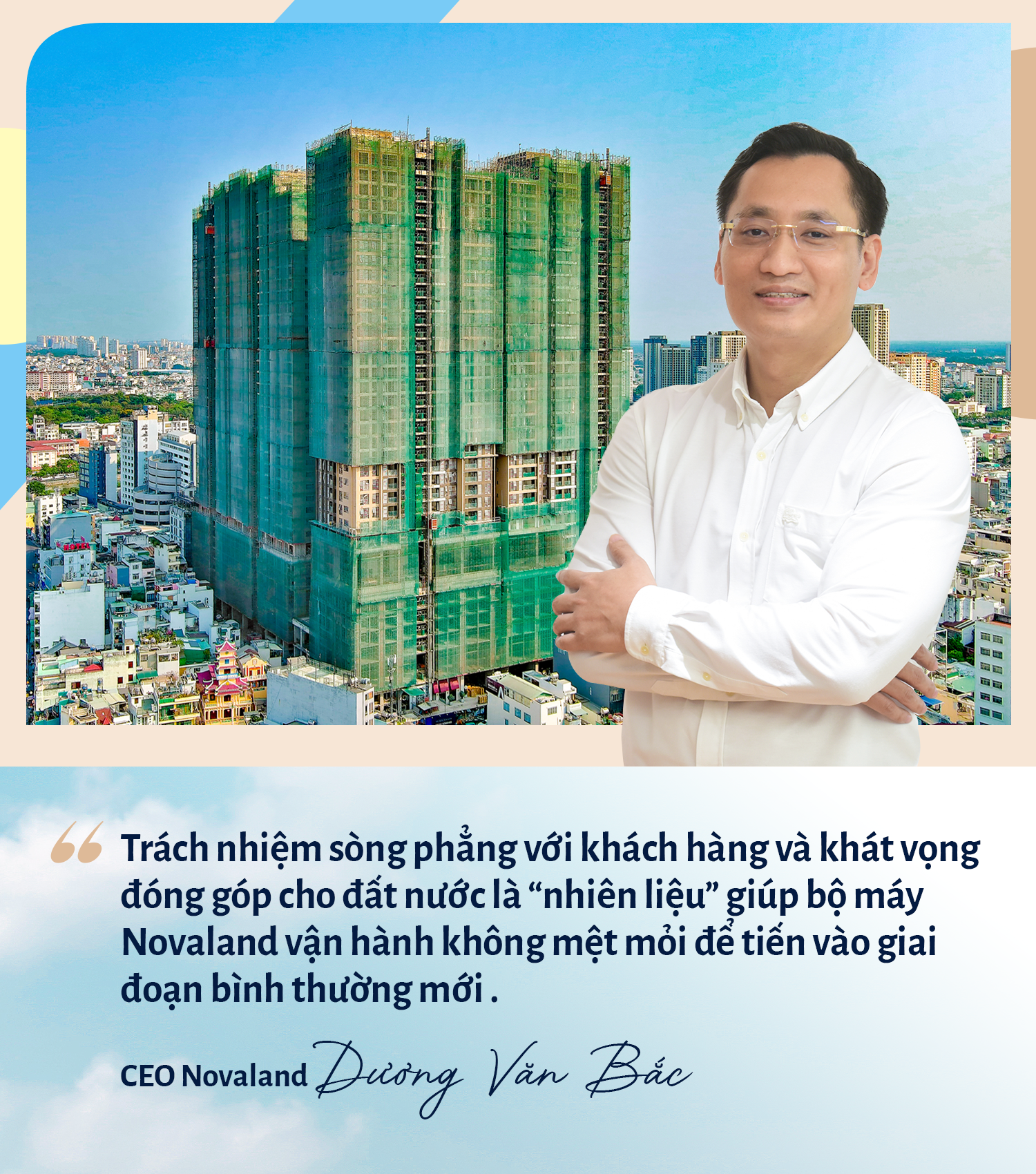 CEO Dương Văn Bắc: Trải qua 