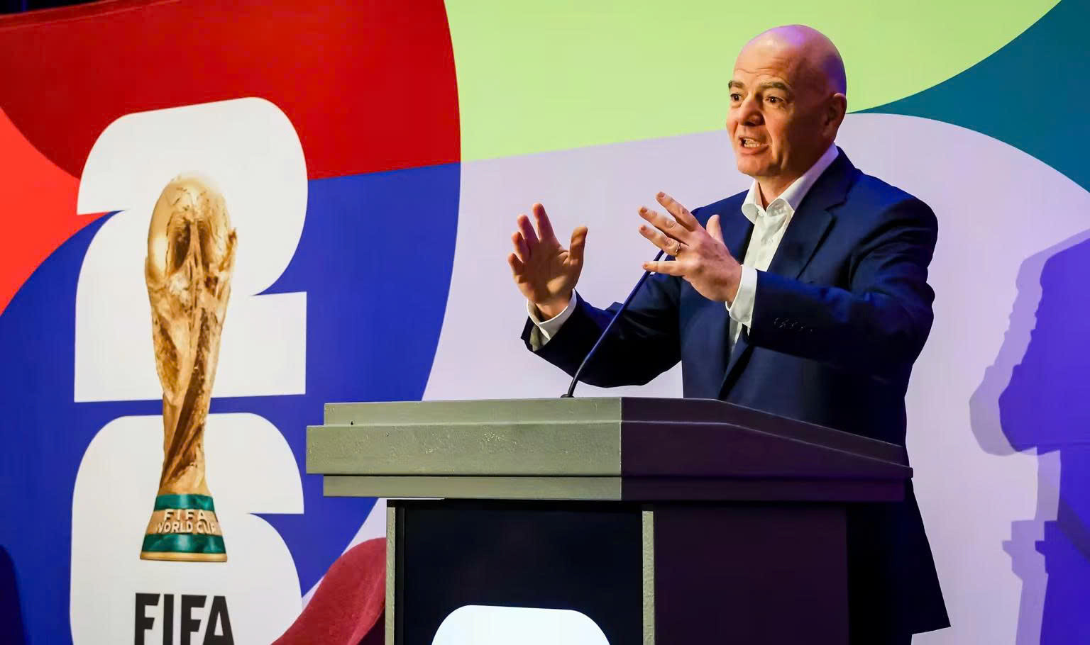 Chủ tịch Gianni Infantino tại vị với hậu thuẫn của lãnh đạo FIFA- Ảnh 1.