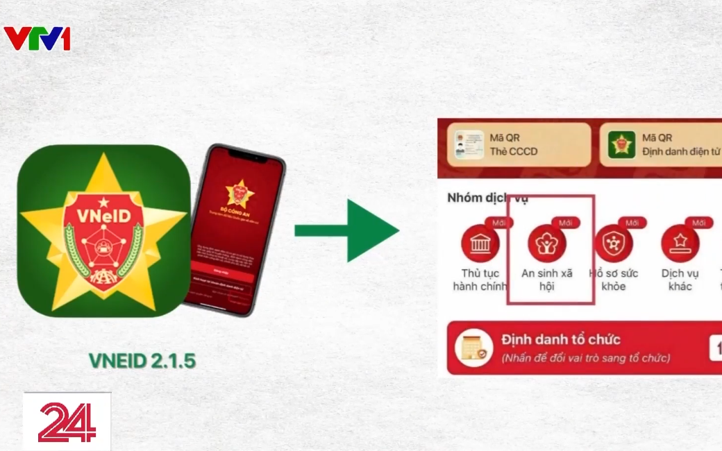 Hà Nội đẩy mạnh tích hợp tài khoản hưởng an sinh xã hội trên VNeID - Ảnh 1.
