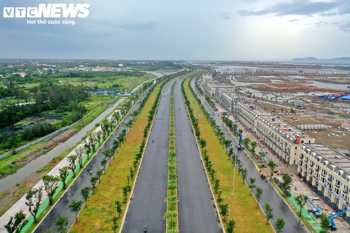 Những dãy nhà phố hiện đại dần hình thành tại siêu dự án lấn biển Cần Giờ- Ảnh 6.