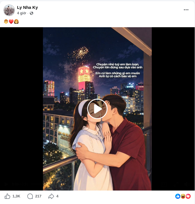 Lý Nhã Kỳ: "Chuyện nhỏ tùy em làm loạn. Chuyện lớn đứng sau dựa vào anh" - Ảnh 1.