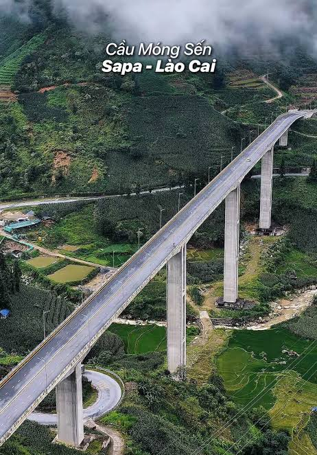 Việt Nam có cây cầu 600m không bắc qua con sông nào, nằm giữa núi rừng với trụ cao tới 83m so với mặt đất: Đã được xác lập kỷ lục, mô hình tương tự ở Trung Quốc, Tây Ban Nha đã làm - Ảnh 3.