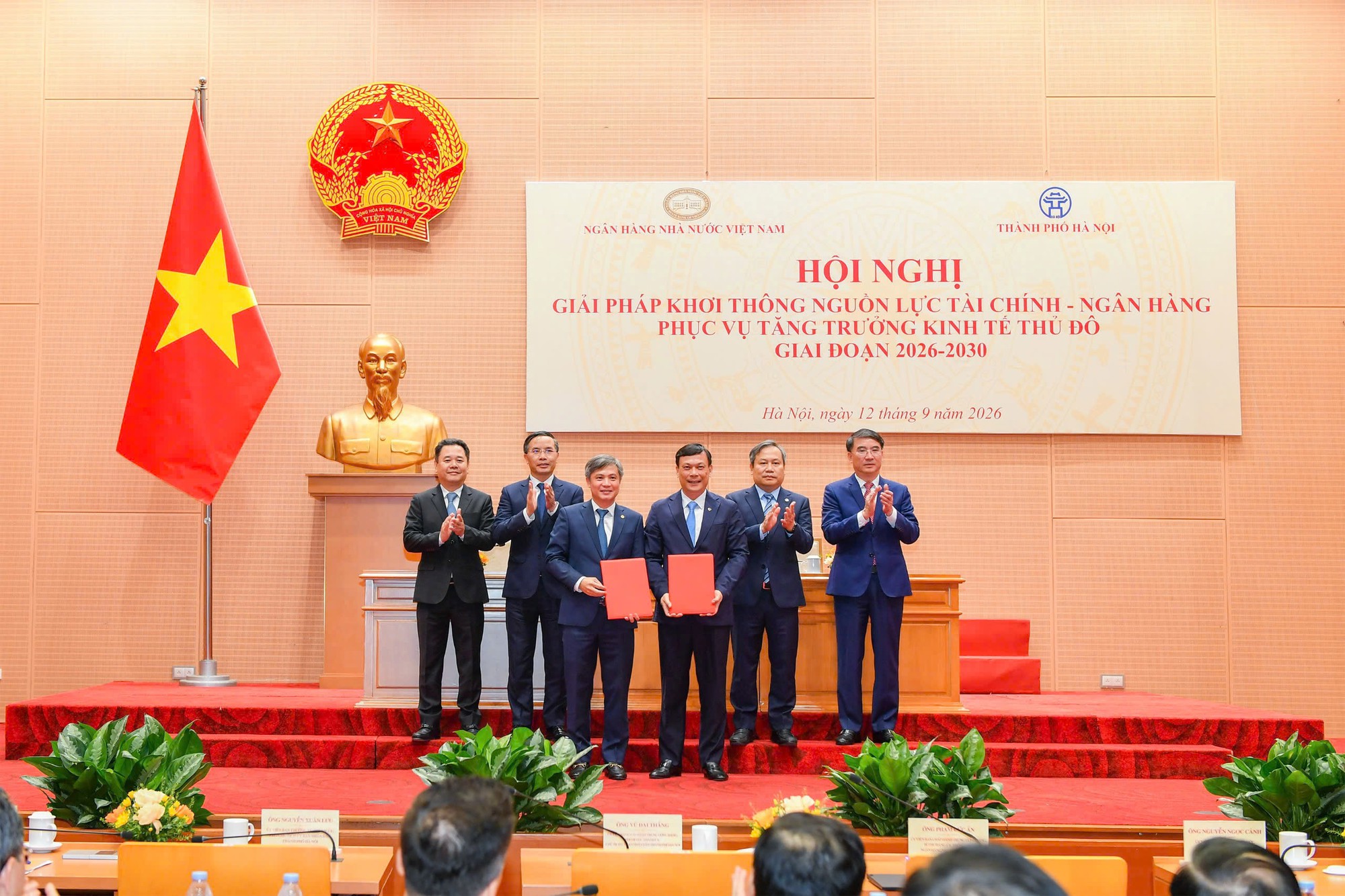 Loạt dự án lớn tại Hà Nội được Agribank, Vietcombank, BIDV, MB, MSB, TPBank, NCB rót vốn - Ảnh 1.