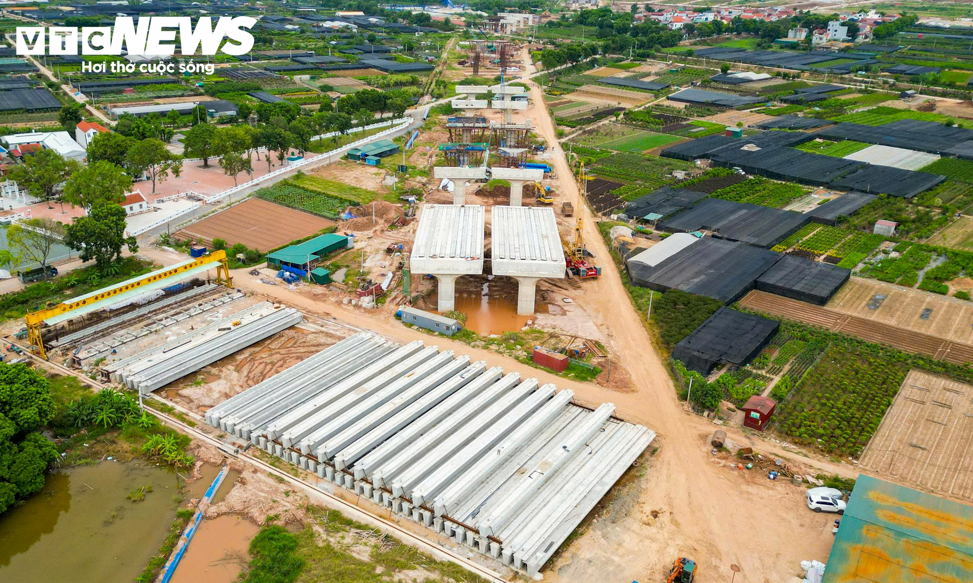 Cận cảnh cây cầu gần 12.000 tỷ đồng bắc qua sông Hồng, nối Hà Nội - Hưng Yên- Ảnh 4.