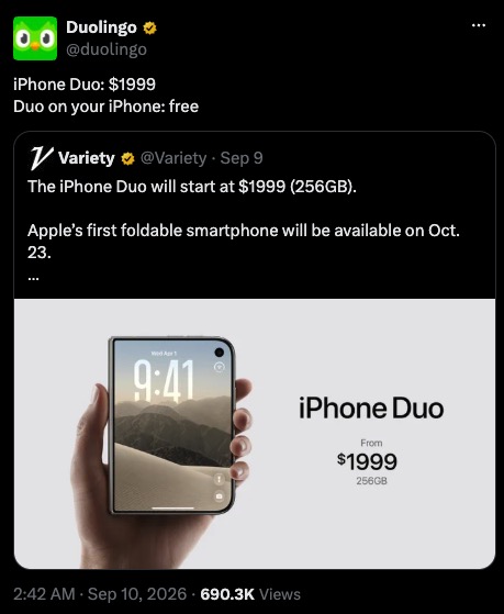 iPhone Duo vừa ra mắt, cả Internet đã “gập” theo - Ảnh 6.