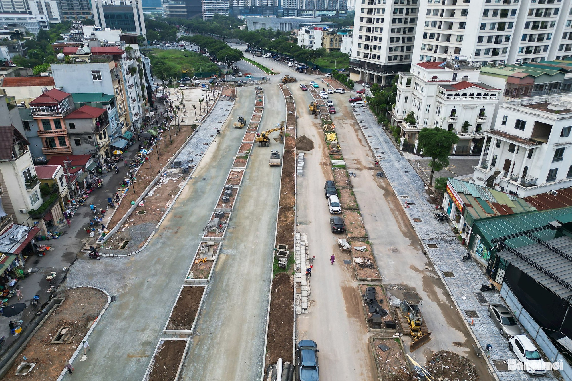 Vành đai 2,5 đoạn qua Xuân Đỉnh dự kiến thông xe kỹ thuật trước 30-9- Ảnh 4.