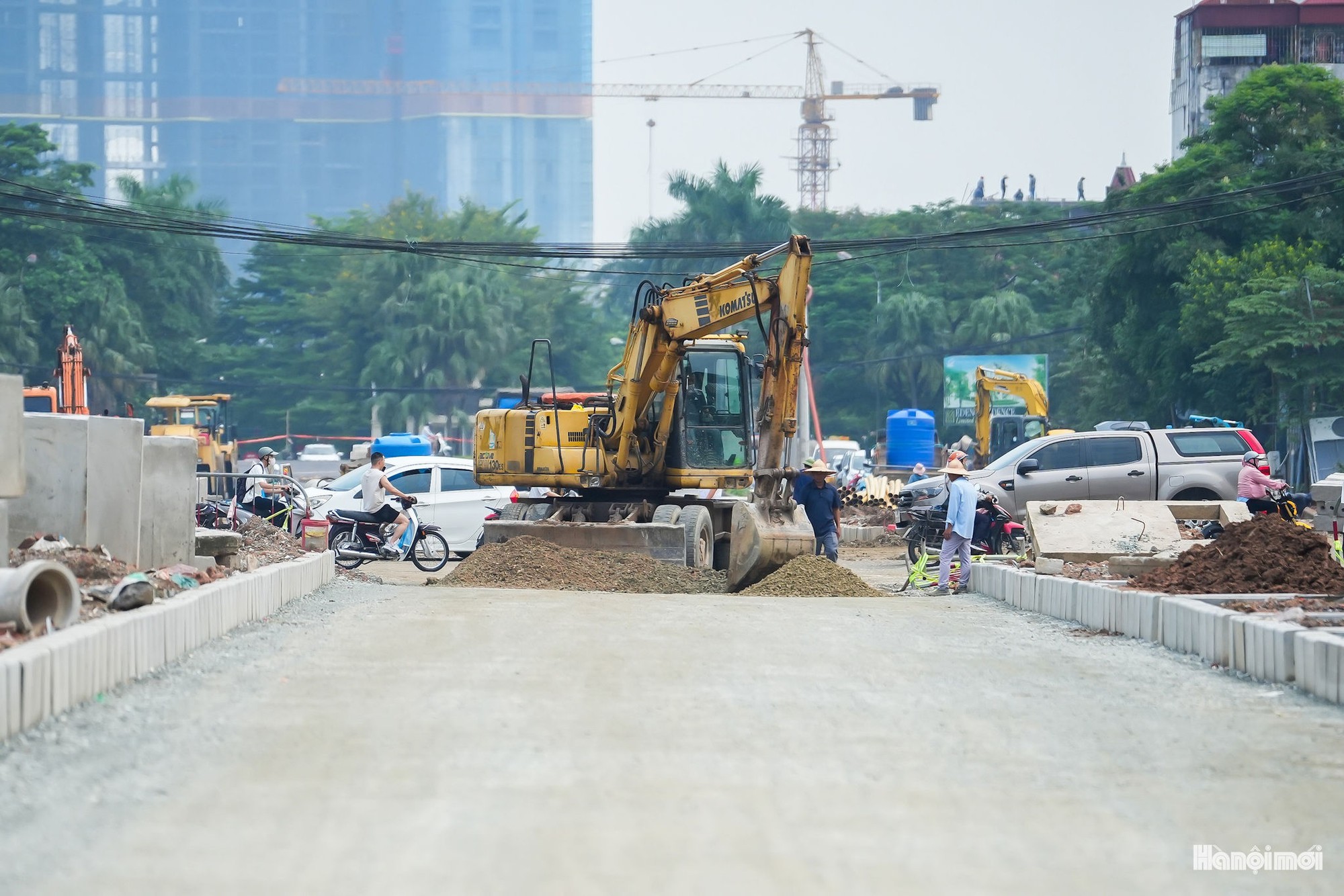 Vành đai 2,5 đoạn qua Xuân Đỉnh dự kiến thông xe kỹ thuật trước 30-9- Ảnh 7.