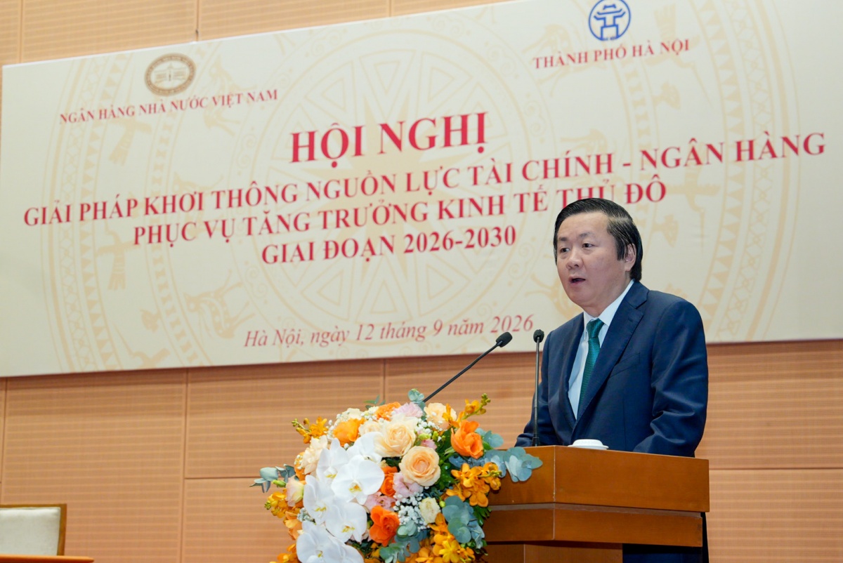 BIDV đề xuất NHNN tiếp tục hỗ trợ thanh khoản hệ thống, nghiên cứu cơ chế tín dụng đặc thù cho các dự án trọng điểm tại Hà Nội - Ảnh 1.