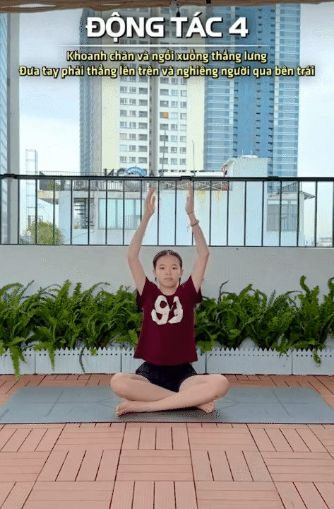 Con gái Phương Trinh Jolie 13 tuổi cao gần 1m7, vóc nổi bật: Hé lộ 5 phút tập luyện tại nhà khi tan học về, giúp chân dài miên man ở tuổi dậy thì - Ảnh 10.