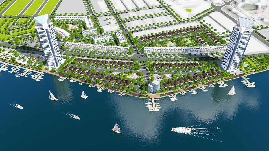 Quốc Cường Gia Lai chuẩn bị cho xây bến du thuyền bên bờ 1 trong những con sông đẹp nhất Việt Nam: Rộng 1 ha, nằm trong dự án gần 12ha, phía sau có cao ốc tới 152m - Ảnh 1.