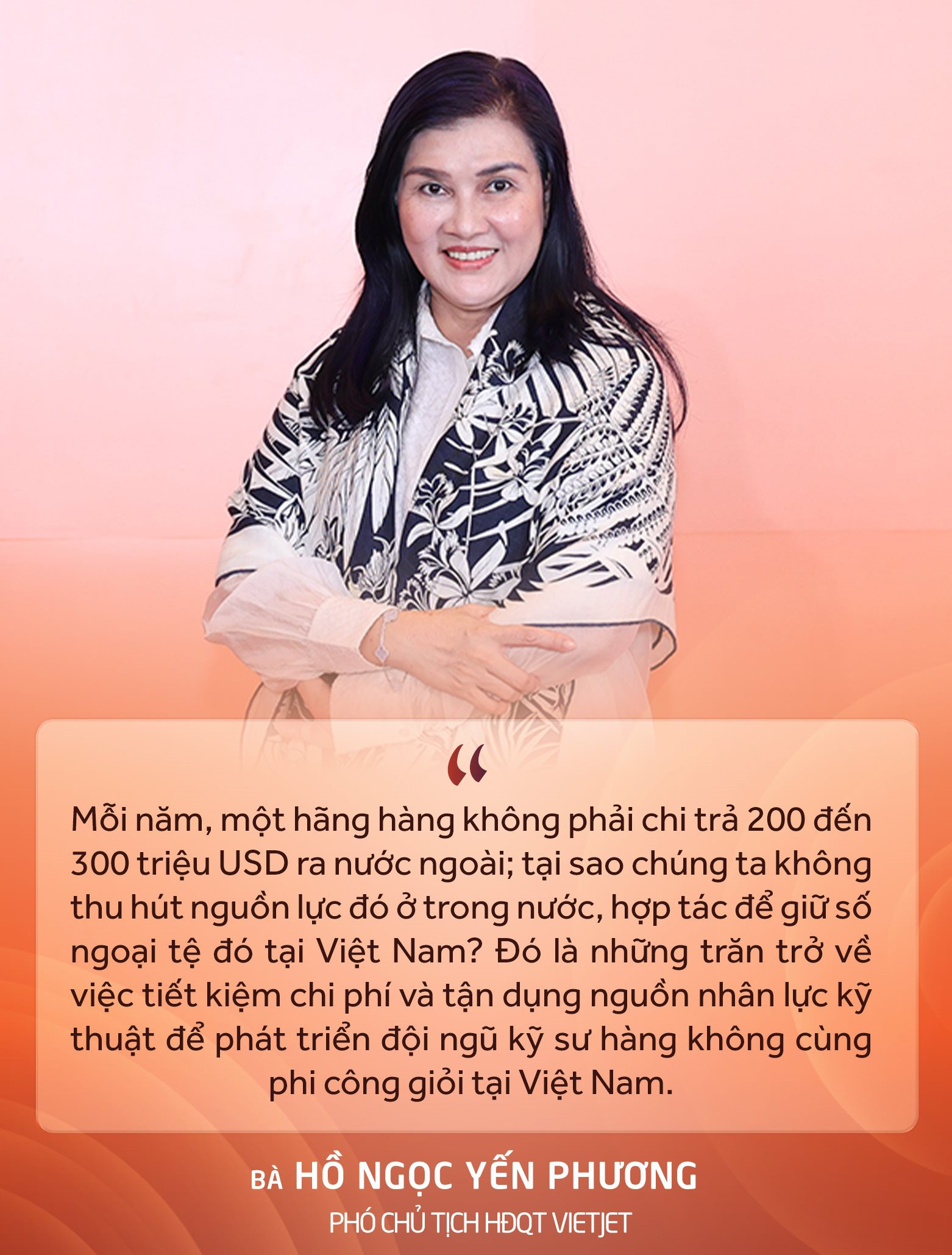 Phó Chủ tịch HĐQT Vietjet: Mỗi năm một hãng hàng không chi 200 - 300 triệu USD ra nước ngoài, tại sao không giữ số ngoại tệ đó ở Việt Nam? - Ảnh 2.