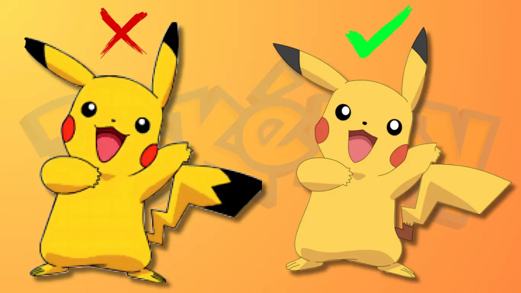 Vì sao hầu hết chúng ta đều nghĩ đuôi Pikachu có vệt màu đen?- Ảnh 1.