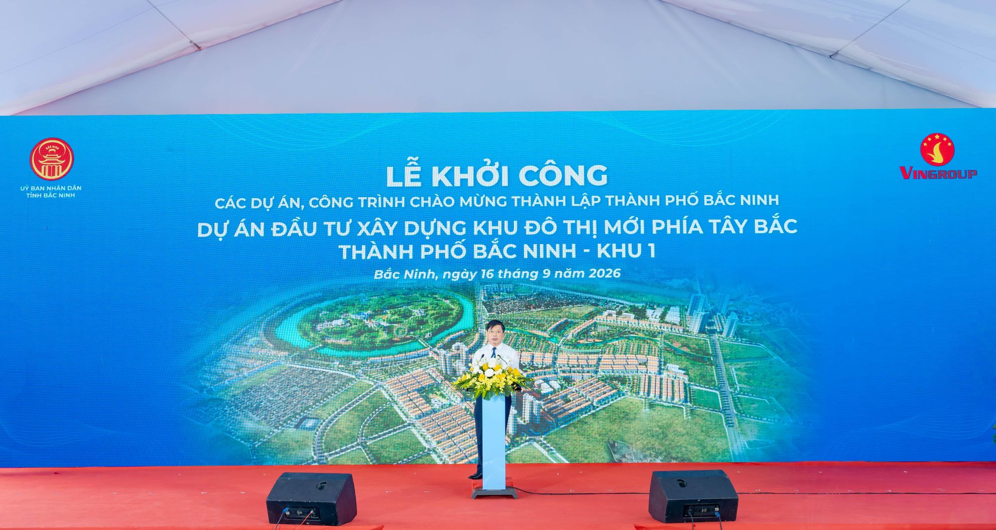 Ông Phạm Nhật Vượng tiếp tục cho xây thêm 1 quần thể thể thao hơn 70 ha ngay tại miền Bắc: Nằm trong siêu dự án 41.000 tỷ đồng ôm trọn 1 bán đảo tự nhiên, xung quanh có biệt thự, công viên, hồ nước - Ảnh 1.
