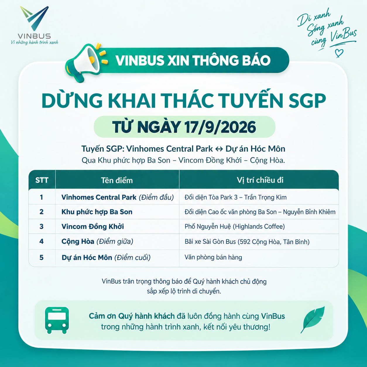 Đúng ngày mai 17/9, Vingroup chính thức dừng dịch vụ này sau 3 tháng hoạt động  - Ảnh 1.
