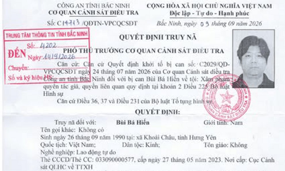 Truy nã CEO Box Việt Nam - Ảnh 1.