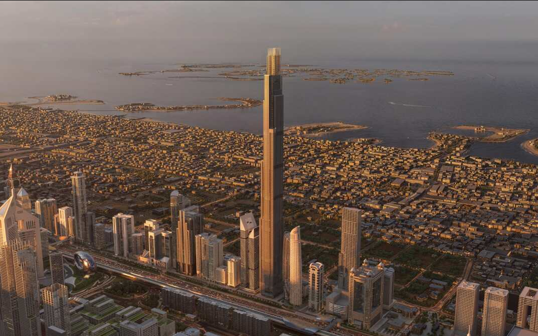 Tòa tháp cao gấp 1,5 lần Landmark 81 đang được xây dựng: Cao 725 m, riêng hợp đồng thép trị giá 7.700 tỷ đồng, dự kiến năm 2030 hoàn thành