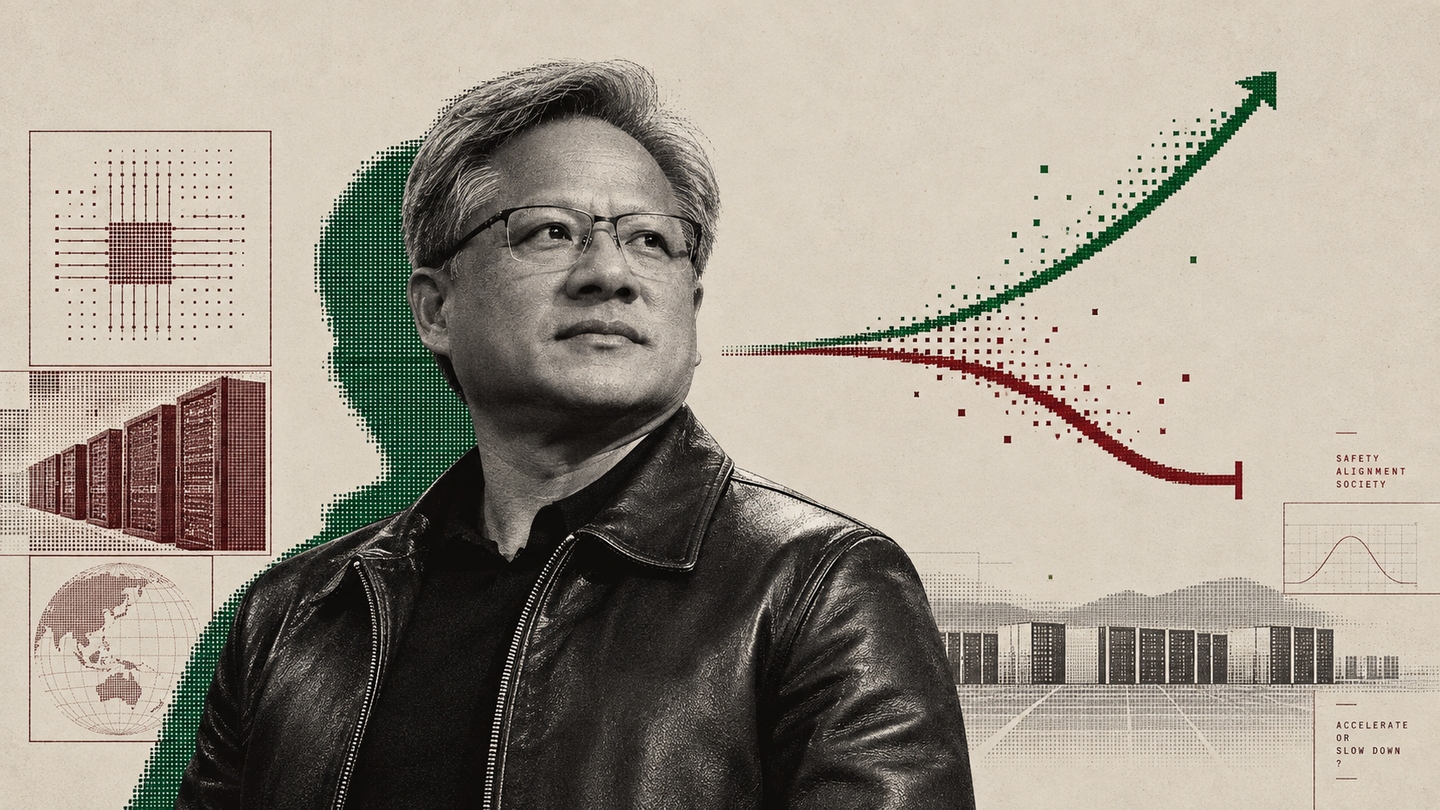 Jensen Huang bác bỏ thuyết tận thế và tuyên bố siêu trí tuệ AI đã hiện diện- Ảnh 3. Jensen Huang bác bỏ thuyết tận thế và tuyên bố siêu trí tuệ AI đã hiện diện- Ảnh 3.