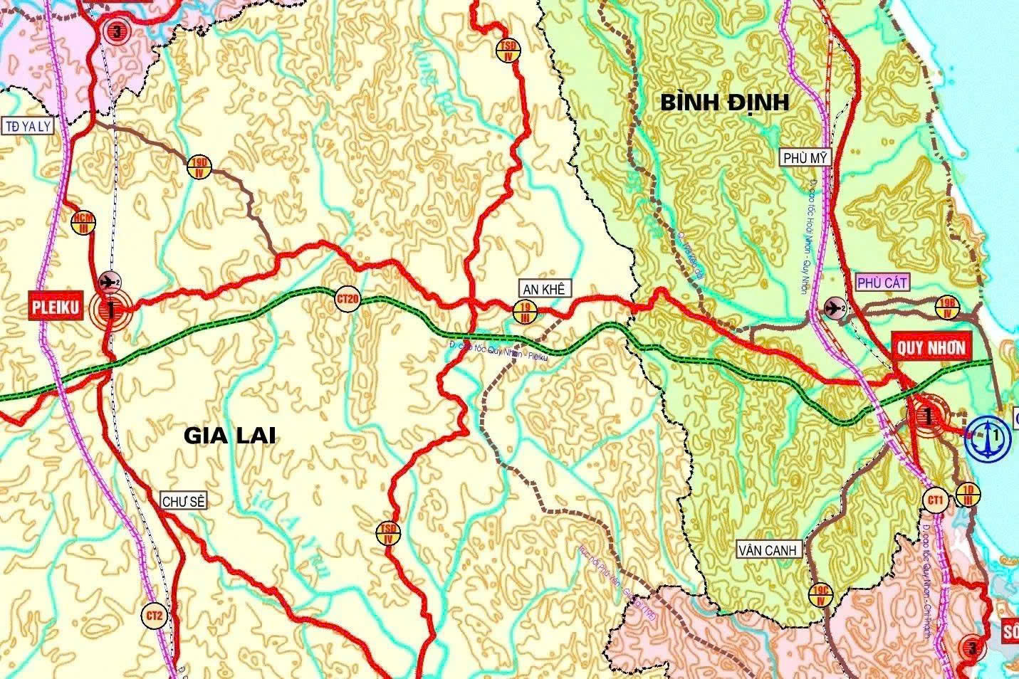 Chuyển biến mới nhất tại tuyến cao tốc hơn 43.700 tỷ đồng, dài khoảng 125 km vượt 2 con đèo hiểm trở, rút ngắn thời gian di chuyển từ Quy Nhơn - Pleiku còn 1,5 giờ- Ảnh 1. Chuyển biến mới nhất tại tuyến cao tốc hơn 43.700 tỷ đồng, dài khoảng 125 km vượt 2 con đèo hiểm trở, rút ngắn thời gian di chuyển từ Quy Nhơn - Pleiku còn 1,5 giờ- Ảnh 1.