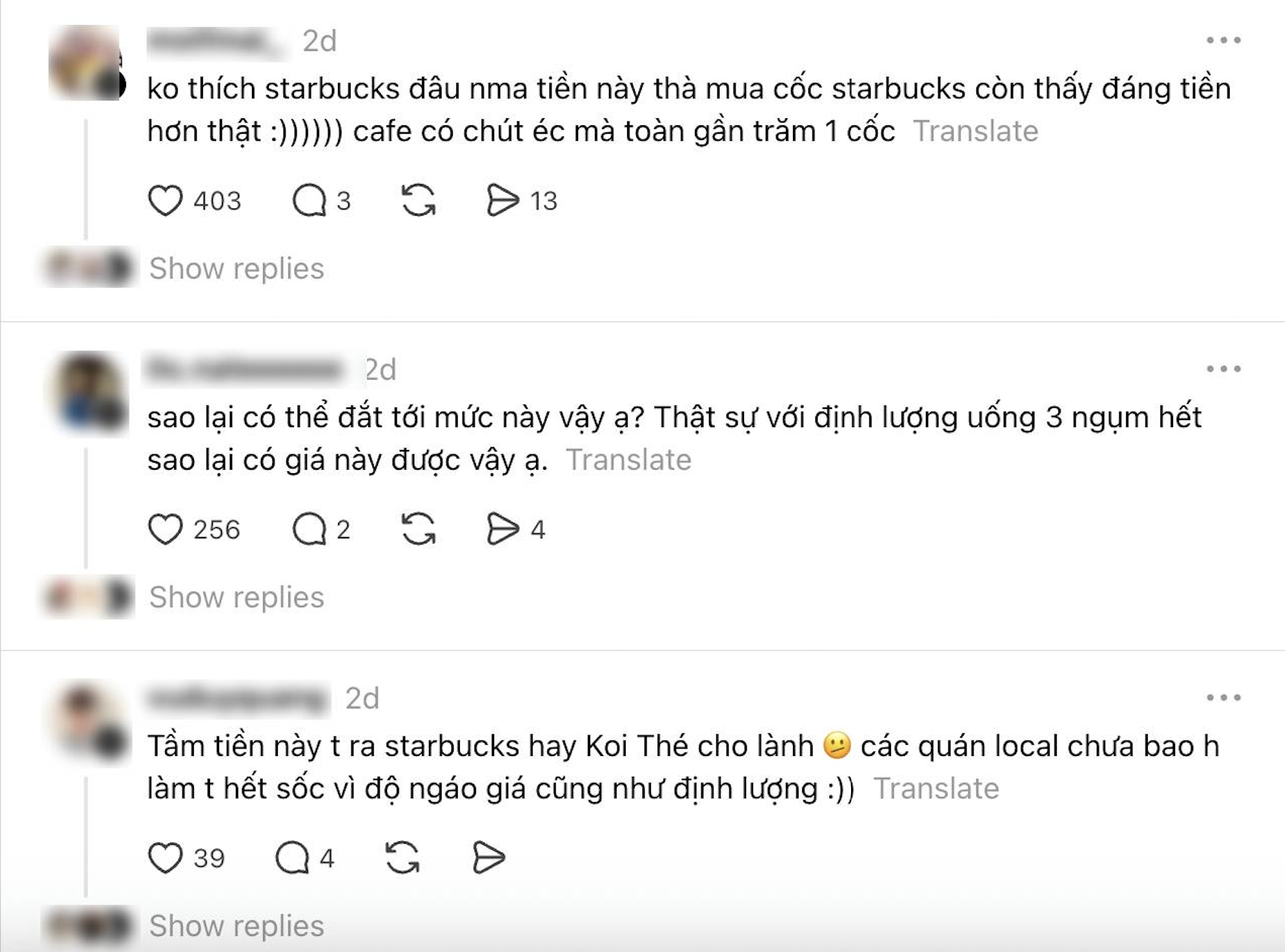 Tranh cãi xung quanh cà phê THAIYEN tăng giá 2 lần trong 1 năm, 99.000 đồng/ ly nhưng vẫn “ít”- Ảnh 2.