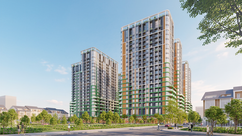 Khám phá kiến trúc mang dấu ấn hoa mai của Tháp Mùa xuân tại FourS Tower - Ảnh 1. Khám phá kiến trúc mang dấu ấn hoa mai của Tháp Mùa xuân tại FourS Tower - Ảnh 1.