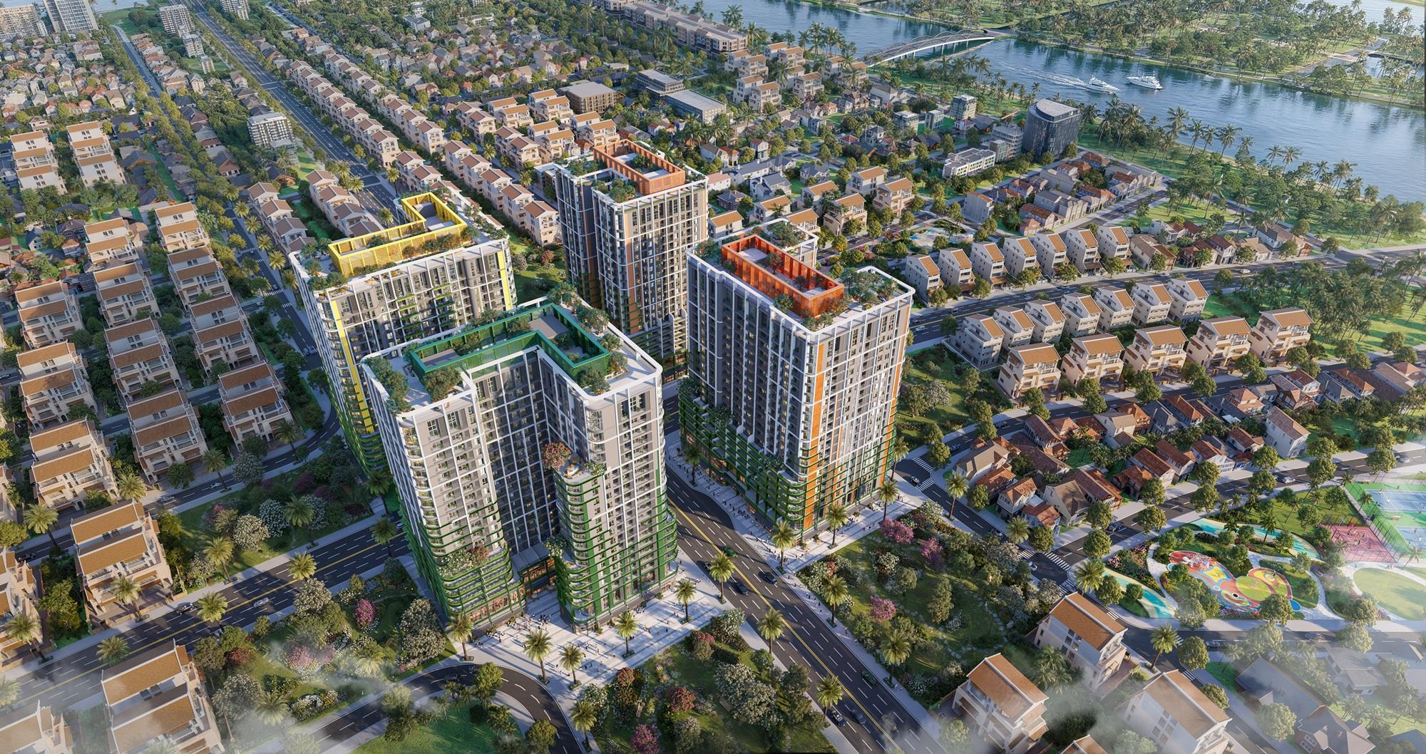 Khám phá kiến trúc mang dấu ấn hoa mai của Tháp Mùa xuân tại FourS Tower - Ảnh 3. Khám phá kiến trúc mang dấu ấn hoa mai của Tháp Mùa xuân tại FourS Tower - Ảnh 3.