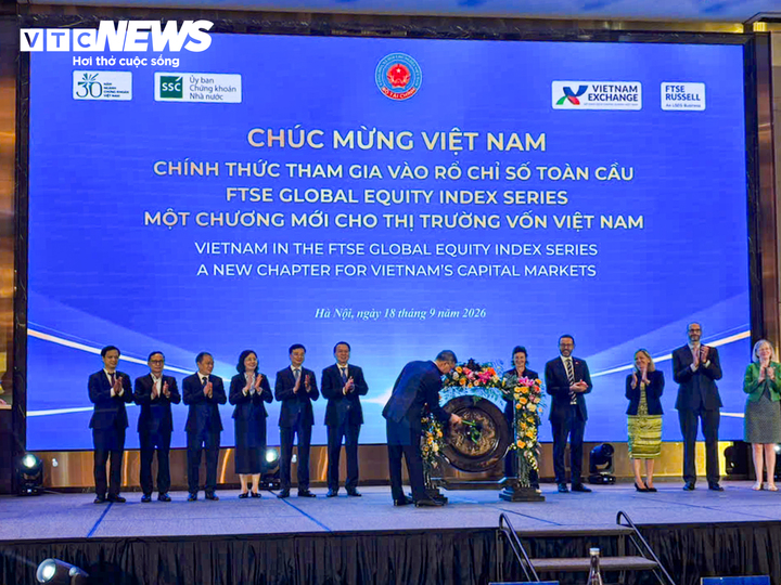 Đánh cồng ghi dấu chứng khoán Việt Nam vào nhóm thị trường mới nổi- Ảnh 2.