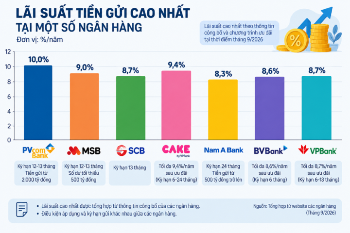 Lãi suất huy động tăng cao, ngân hàng hút tiền gửi kỷ lục- Ảnh 1.