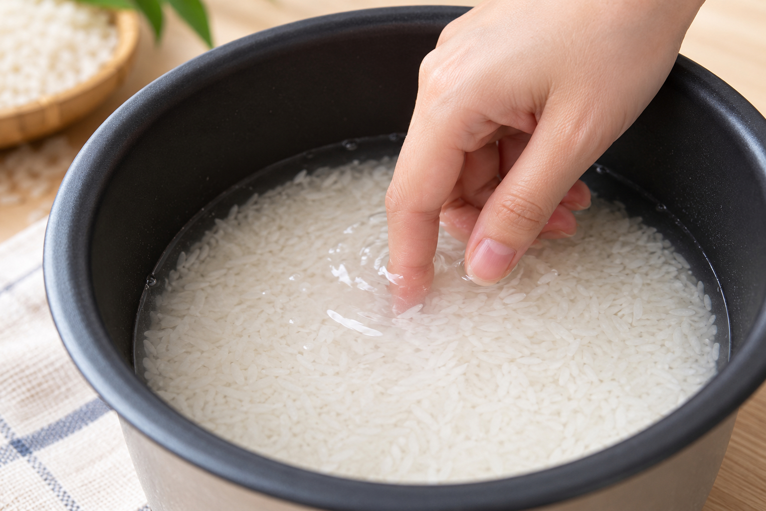 Căn nước nấu cơm bằng "đốt ngón tay": Có một điều ít người để ý- Ảnh 1.